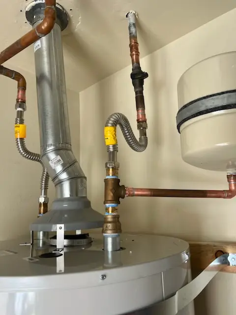 Water heater installation and plumbing repair in Pine Ridge at Crestwood